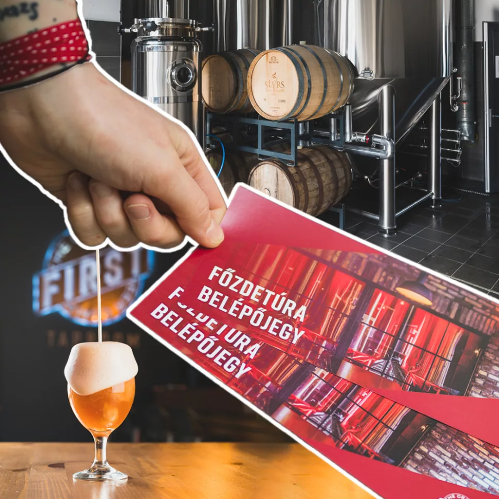 Brewery tour ticket for two
